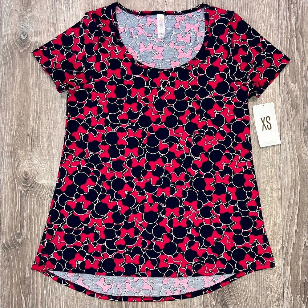 Disney LulaRoe Classic T-shirt Minnie Mouse XS